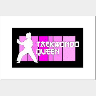 taekwondo queen Posters and Art